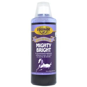 Equinade Showsilk Mighty Bright Horse Coat Whitener & Stain Remover 500ml