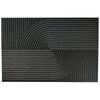 60 x 90cm Black Orbit Embossed Mat