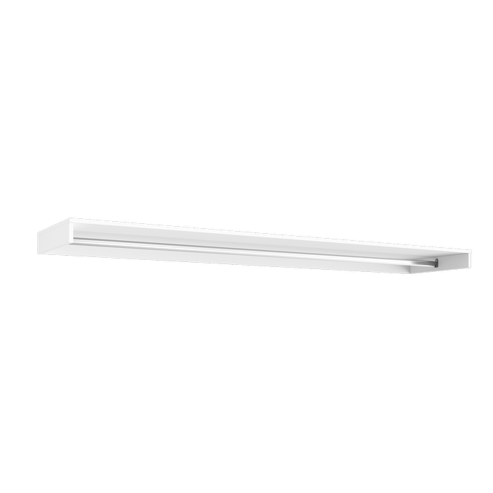 Lugna 2100mm White Hat Shelf