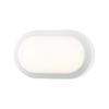Arlec 15W White Oval LED Bunker Light