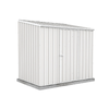Absco Sheds  2.26 x 1.52 x 2.08m Surfmist Space Saver Single Door Garden Shed
