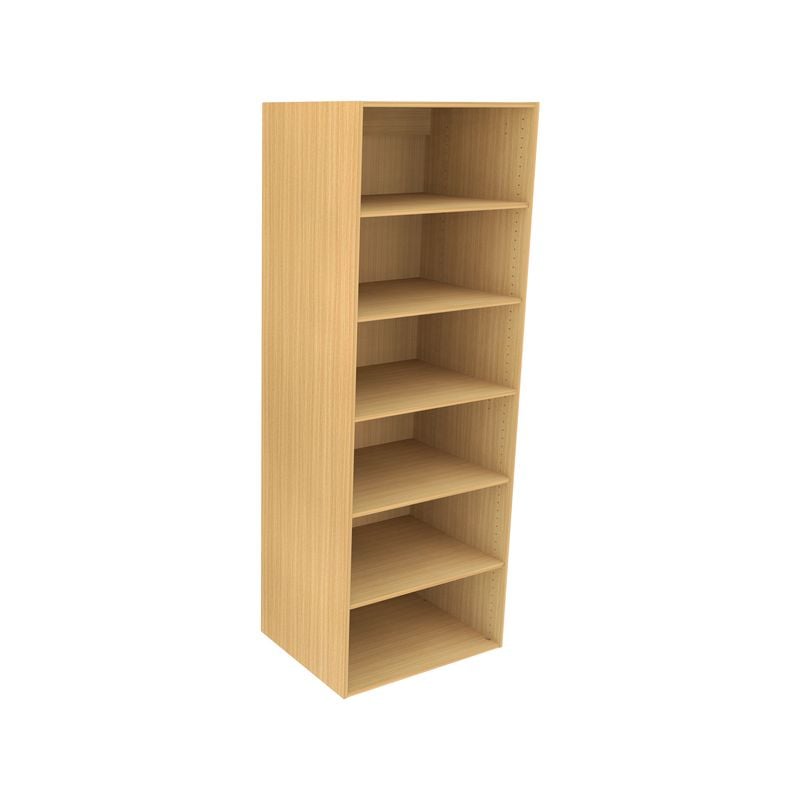 Lugna 2048 x 750 x 580mm Sand 5 Shelf Shelving Unit