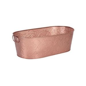 Moda Oval Beverage Tub Vine Copper Look 53x29cm