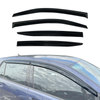 AUSGO Luxury Weather Shields for Volkswagen Golf 7th Gen MK7 MK7.5 Hatch 2013-2020 Weathershields Window Visors Wind Deflectors