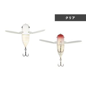 Jackall Suisen Cicada 43mm Floating Hard Body Fishing Lure Mat Shirohitori
