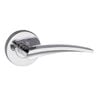 Gainsborough Bright Chrome G4 Series Olive Privacy Leverset - Bright Chrome