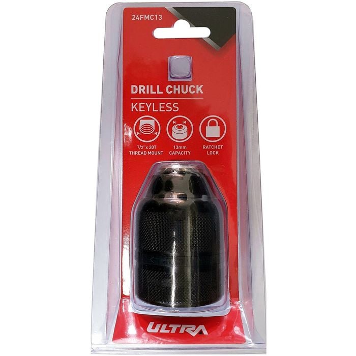 Ultra 13mm Keyless Drill Chuck