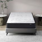 Giselle Bedding Single Size Mattress Bed Medium Firm Foam Bonnell Spring 16cm