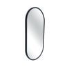 Urban Style Reflections Mirror Oval Alum Black