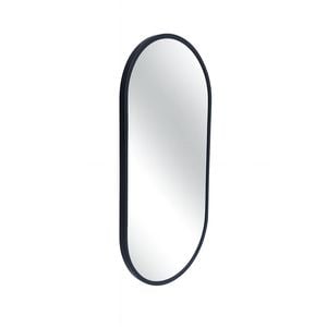 Urban Style Reflections Mirror Oval Alum Black