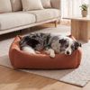 Charlie's Brooksy Woven Dog Bed Rust Medium