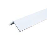 Metal Mate 25 x 20 x 1.6mm 3m White Aluminium Unequal Angle