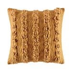 Kas Australia Lattice Filled Cushion Decor Square 50x50cm - Mustard