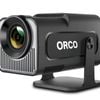 Mini Projector Portable with Android 11, Smart Projector 1080P Full HD 4K Support, Outdoor Projector Wifi6 BT5.0,180°Rotatable