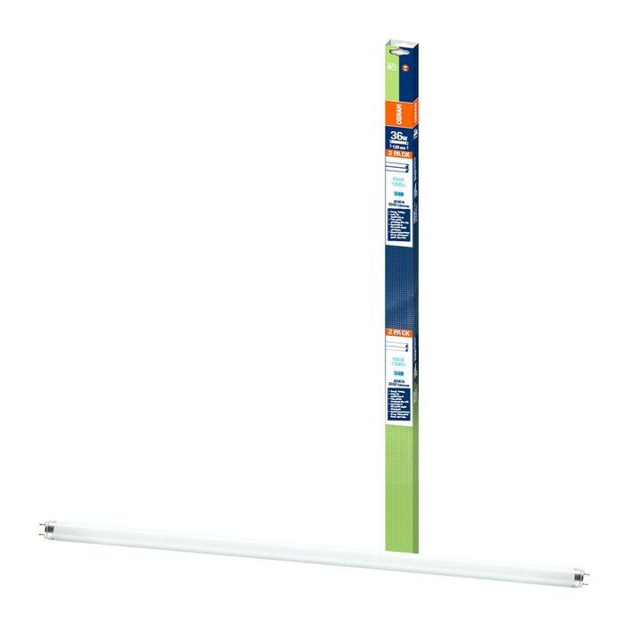 Osram 120cm Cool White Lumilux 36W Fluorescent Tube - 2 Pack
