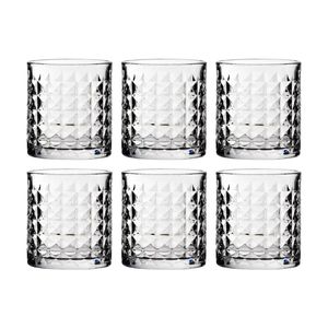 6PK Crown Glassware Sydney Tumbler 330mL Clear Glass Drinkware