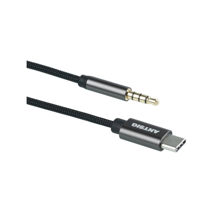 Antsig 1m USB-C To 3.5mm AUX Male Cable