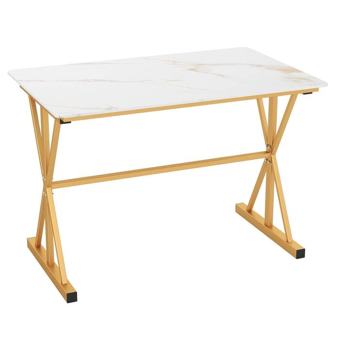 Costway Dining Table Rectangular Kitchen Cafe Table