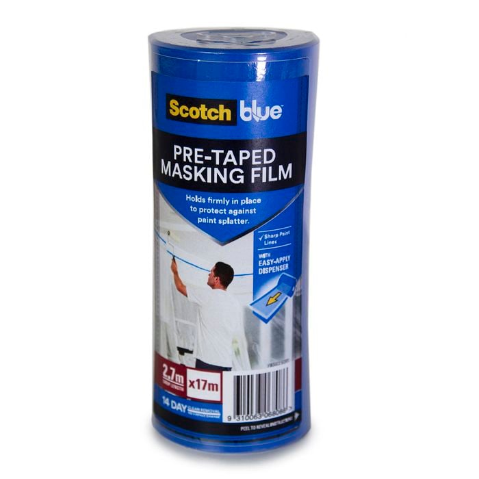 ScotchBlue™ 2720mm x 17m Pre-Taped Masking Film Dispenser