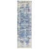 Sense 253 White Navy 400X80Cm Rug
