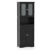 Costway 164cm Sideboard Buffet Kitchen Pantry Storage Cabinet
