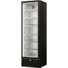 Schmick Black Upright Glass 1 Door Bar Fridge (Left Hinged) - SK422L-B-HD