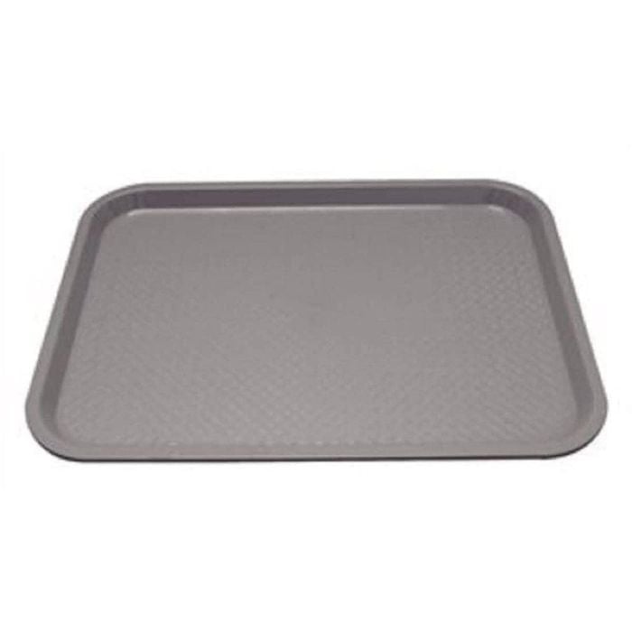 Olympia Kristallon Foodservice Tray Polypropylene Grey 275x353mm Commercial Kitchen Serving Tray