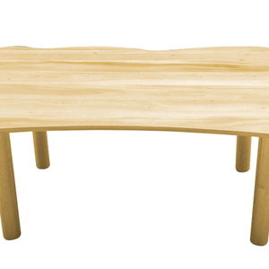 Cloud hardwood coffee table