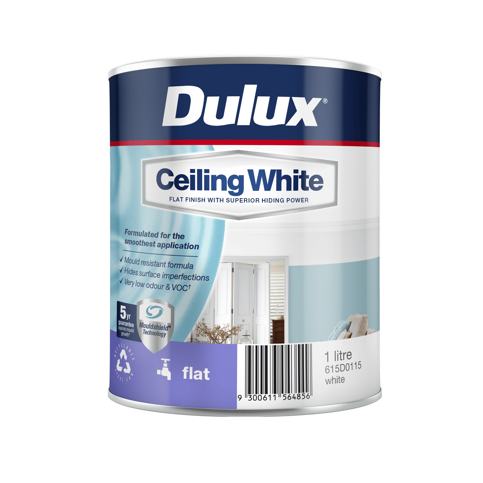 Dulux Ceiling 4L White
