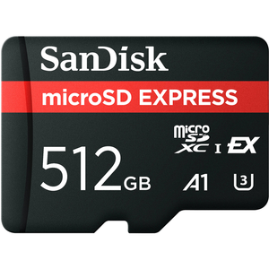 Sandisk MicroSD Express 512GB Memory Card
