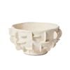 E Style Adora Porcelain Decorative Bowl 36cm - Ivory