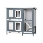 i.Pet Rabbit Hutch Wooden 98x45x92cm