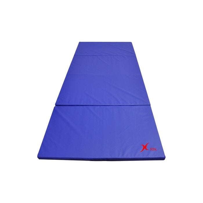 Super Large 300cm x 120cm Gymnastics Folding Gym Yoga Exercise Mat - Blue