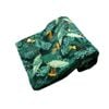 190GSM Fashion Printed Ultra Soft Coral Fleece Throw 127 x 152cm Tropical Jungle Green