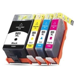 4x Generic 905XL Ink Cartridge For HP Officejet Pro 6950 6956 6960 6970