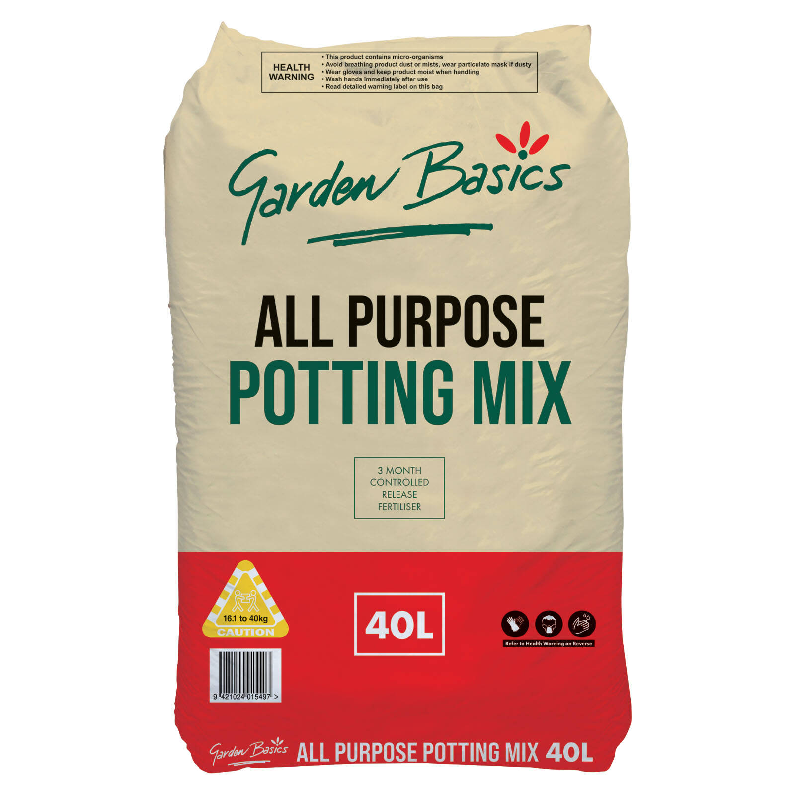 Garden Basics 40L All Purpose Potting Mix