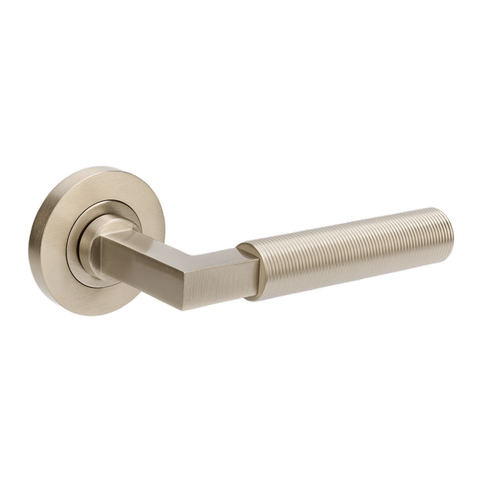 Zanda Brushed Nickel Zurich Fluted Passage Set