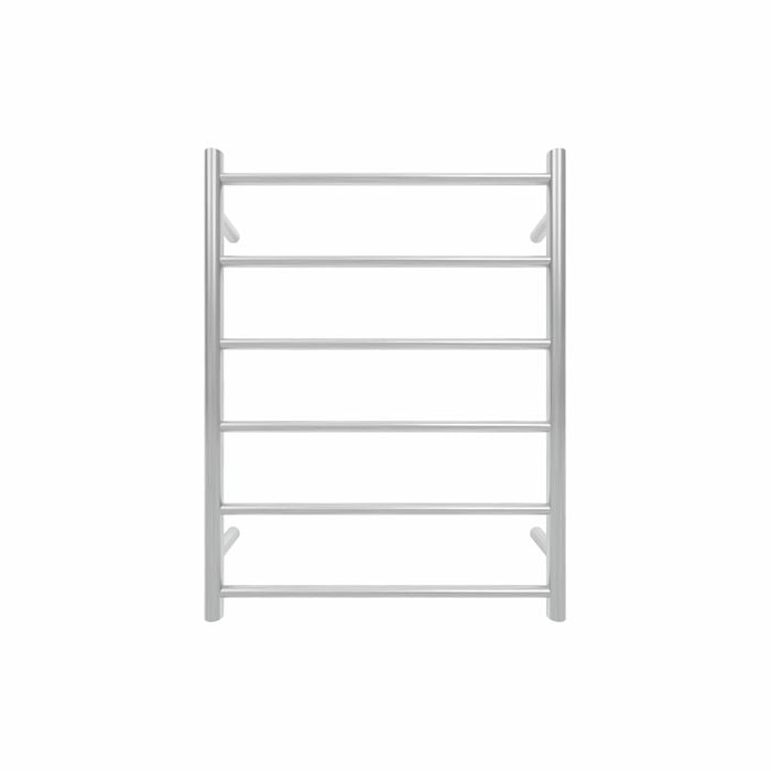 Forme Retro Fit Brushed Stainless Steel Round  PVD 6 Bar Non Heated Towel Rail