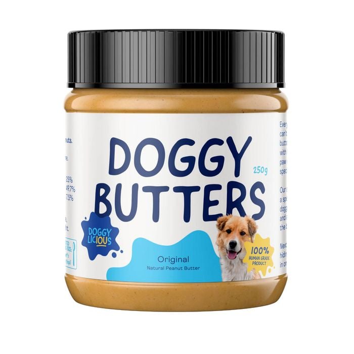 Doggylicious Original Doggy Butter 250g - For dog training, grooming or hiding medication