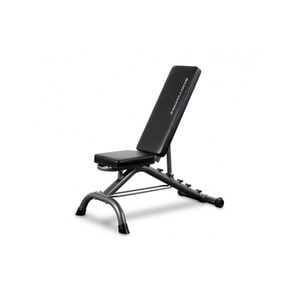 Bodyworx C325UB Utility Adjustable Flat Incline Decline Gym Weight Bench With Dumbbell Rack