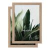 Cooper & Co. Set Of 2 21x29.7cm Oak Premium Paradise Wooden Photo Frame