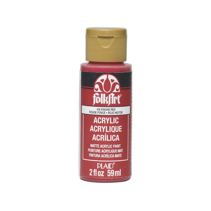 Plaid 59ml Engine Red FolkArt Premium Acrylic Paint