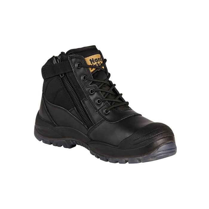 Hard Yakka 5" Size 9 Black Utility Safety Boots