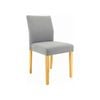 Modern Furniture Ladee Dining Chair 85x56.5cm- Oak + Silver