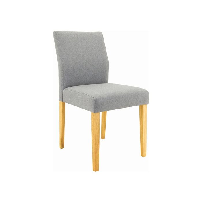 Modern Furniture Ladee Dining Chair 85x56.5cm- Oak + Silver