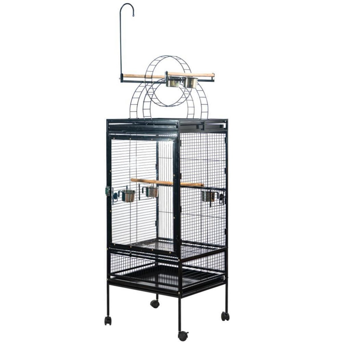 Stunning Parrot Aviary With Automatic Wheel-Accessible Floor image
