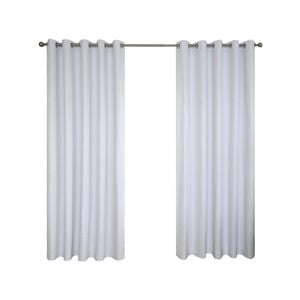 Windoware 120 x 223cm White Maple Eyelet Blockout Curtain - 1 Pack