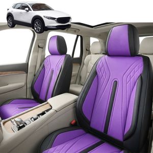 Australian Goose Front Seat Covers for Mazda CX-30 2019 - Current (DM) - PU Leather, Purple (2pc)