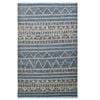 Designer Jute & Denim Rug - Symbol 1095 - Denim - 190x280cm