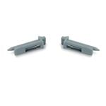 x2 Genuine Smeg Dishwasher Upper Basket Rear Rail End Pins SET - 765550381